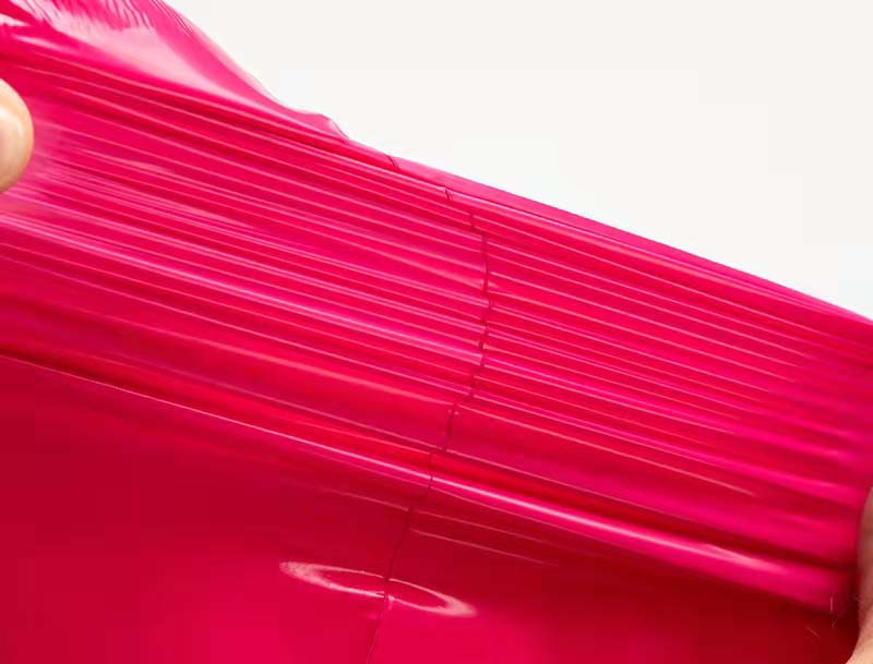 金寨玫红色快递袋-05